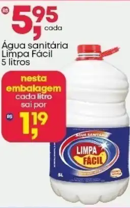 Frangolândia Água sanitária Limpa Fácil oferta