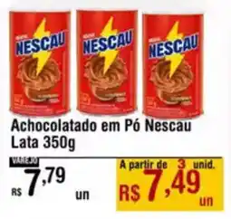 Max Atacadista Achocolatado em Pó Nescau Lata oferta