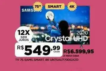 Tv 75 Sams Smart 4k Un7700gxzd