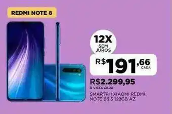 DB Supermercados Smartph Xiaomi Redmi Note 86 3 128gb Az oferta