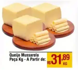 Max Atacadista Queijo Mussarela Peça oferta