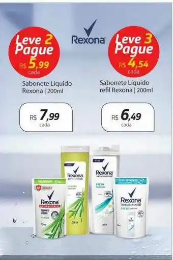 Sabonete Liquido Rexona Sabonete Liquido Refil Rexona
