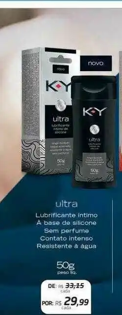 Drogal Ultra Lubrificante Intimo A Base De Silicone Sem Perfume Contato Intenso Resistente à Agua oferta