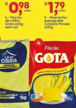 Frangolândia Flocão de milho Gota sem sal oferta