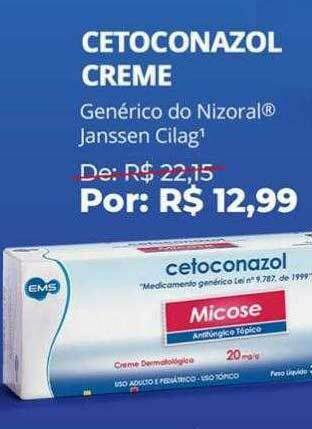 Cetoconazol Creme