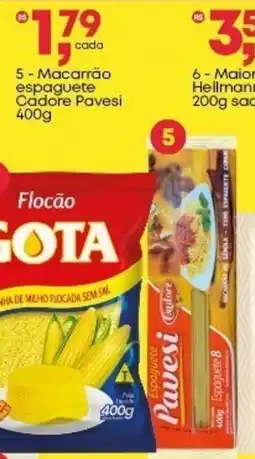 Frangolândia Macarrão espaguete Cadore Pavesi oferta