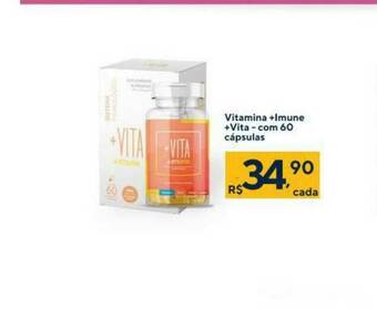Vitamina +imune +vita - Com 60 Capsulas