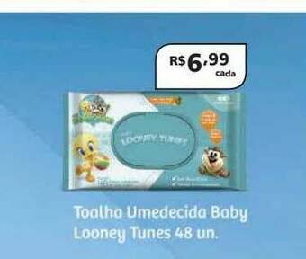 Toalha Umedecida Baby Looney Tunes