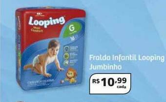 Fralda Infantil Looping Jumbinho