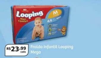 Fralda Infantil Looping Mega