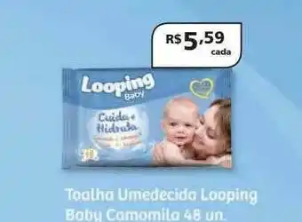Toalha Umedecida Looping Baby Camomila