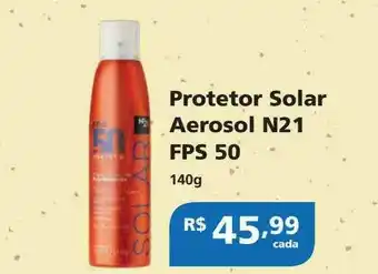 Protetor Solar Aerosol N21 Fps 50