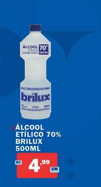 Extrabom Supermercados álcool étilico 70% Brilux oferta