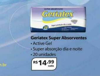 Drogarias Tamoio Geriatex Super Absorventes oferta