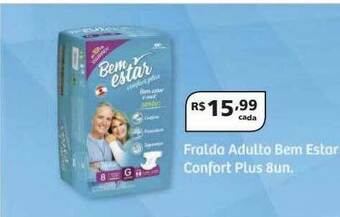 Fralda Adulto Bem Estar Confort Plus