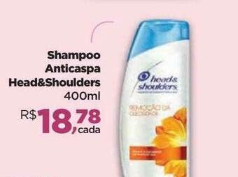 Farmácias Nissei Shampoo Anticaspa Head&shoulders oferta