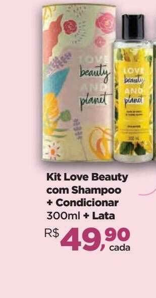 Farmácias Nissei Kit Love Beauty Com Shampoo + Condicionador oferta