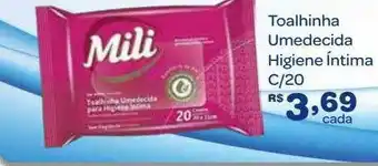 Toalhinha Umedecida Higien íntima