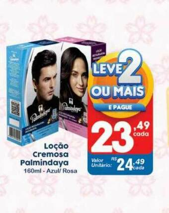Loção Cremosa Palmindaya