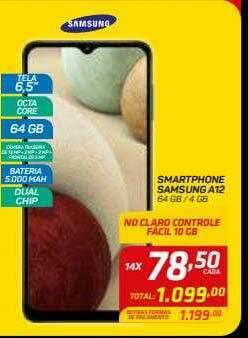 GBarbosa Smartphone Samsung A12 oferta