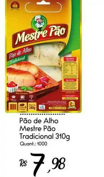 Pão De Alho Mestre Pão Tradicional