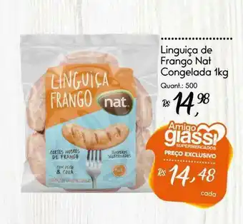 Giassi Supermercados Linguiça De Frango Nat Congelada oferta