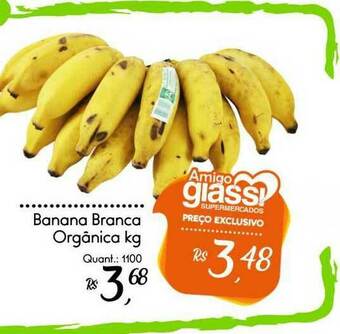 Giassi Supermercados Banana Branca Orgânica oferta