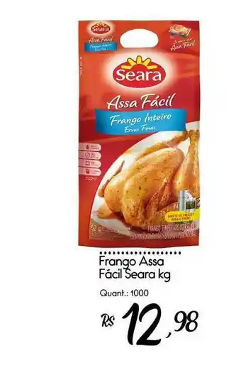 Giassi Supermercados Frango Assa Facial Seara Kg oferta