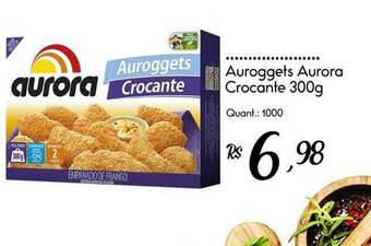 Giassi Supermercados Auroggets Aurora Crocante oferta