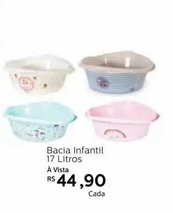 Grupo Formosa Bacia Infantil 17 Litros oferta