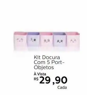 Grupo Formosa Kit Docura Com 5 Port-objetos oferta