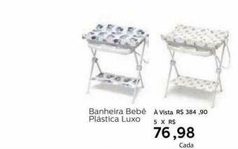 Grupo Formosa Banheira Bebê Plástica Luxo oferta