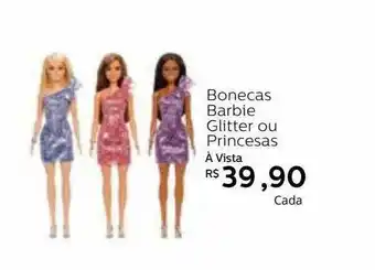 Grupo Formosa Bonecas Barbie Glitter Ou Princesas oferta