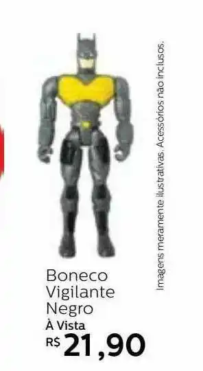 Boneco Vigilante Negro