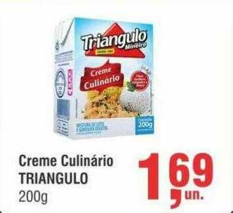 Higa Atacado Creme Culinário Triangulo oferta