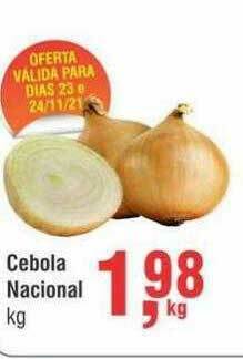 Higa Atacado Cebola Nacional oferta