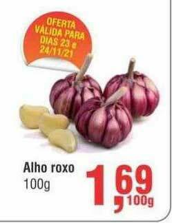 Higa Atacado Alho Roxo oferta
