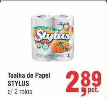 Higa Atacado Toalha De Papel Stylus oferta