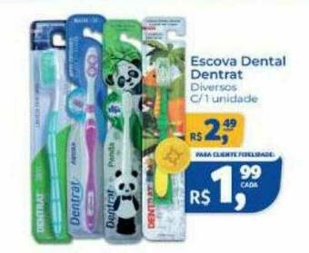 Hiper Farma Escova Dental Dentrat oferta