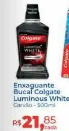 Enxaguante Bucal Colgate Luminous White