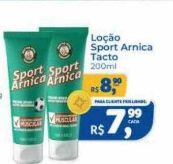 Loção Sport Arnica Tacto