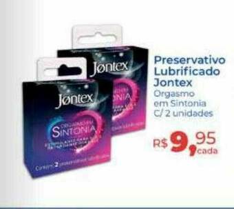 Hiper Farma Preservativo Lubrificado Jontex oferta