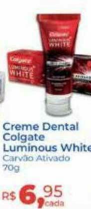 Hiper Farma Creme Dental Colgate Luminous White oferta