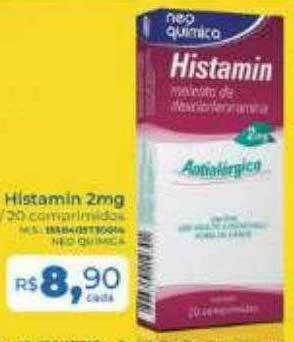 Hiper Farma Histamin 2mg oferta