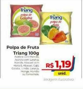 Hiper Moreira Polpa De Fruta Triang oferta