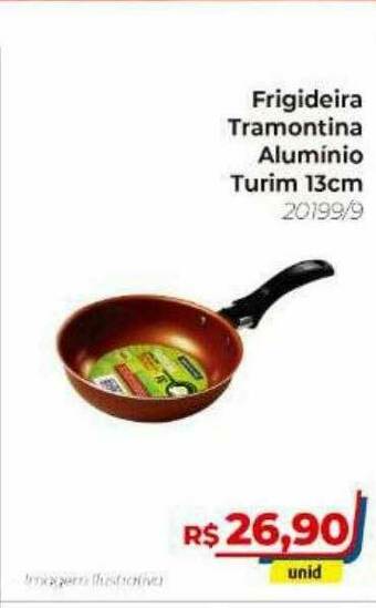 Frigideira Tramontina Aluminio Turim 13cm