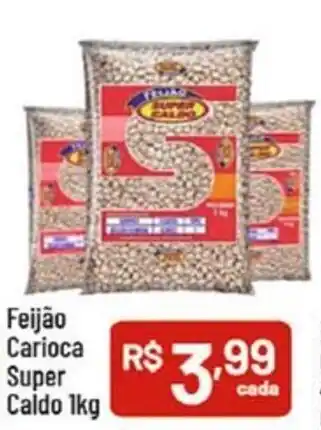 Supermercados Goes Feijão Carioca Super Caldo oferta