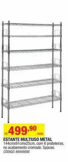 Leroy Merlin Estante Multiuso Metal oferta