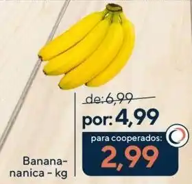 Coop Banana nanica oferta