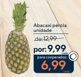 Coop Abacaxi pérola unidade oferta